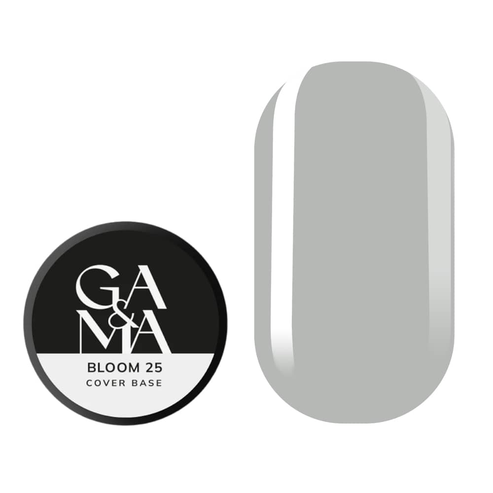 База камуфлююча Ga&Ma №25 Bloom молочна напівпрозора, 30 мл — фото 1