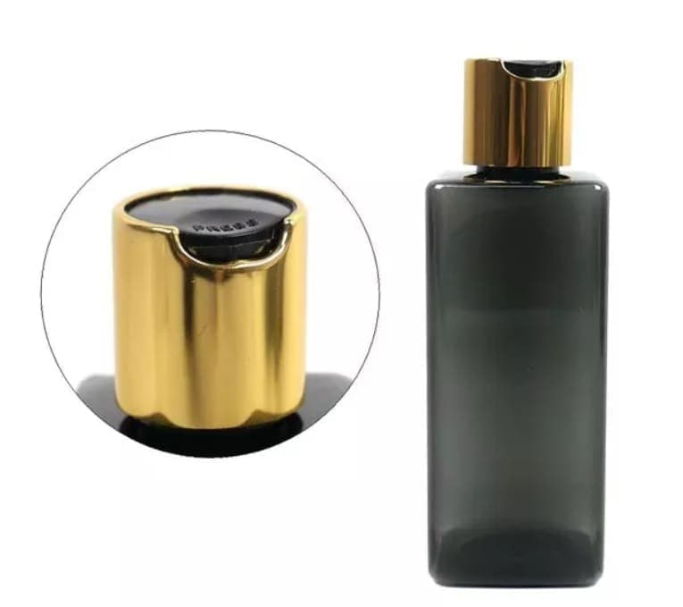 Пляшка порожня Боді чорна з диск-топом, 125 мл — фото 1