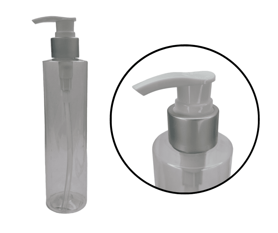 Пляшка порожня з дозатором Берлін прозора, 250 мл — фото 1