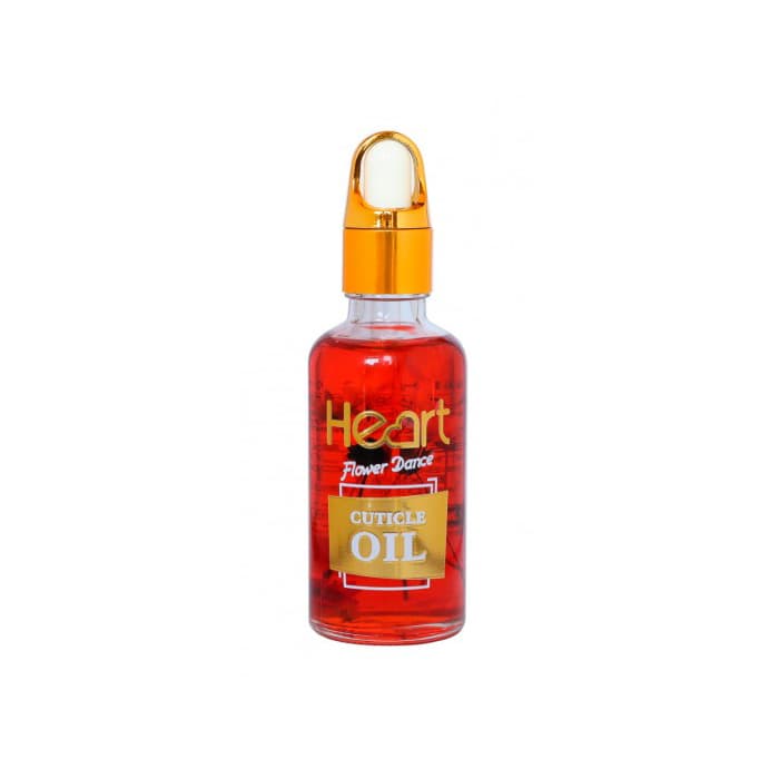 Квіткова олія для кутикули HEART, 30ml Strawberry (Червона)