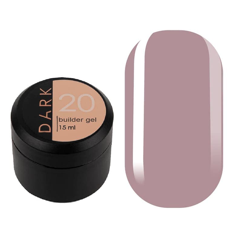 DARK Builder Gel №20, 15 ml