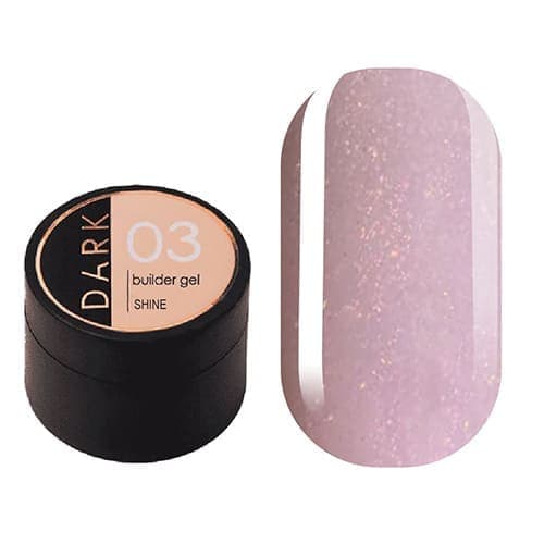 DARK Builder Gel Shine №3, 15 ml — фото 1