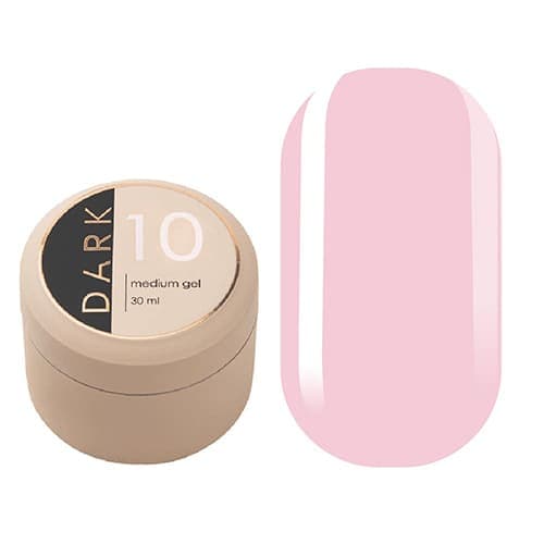 DARK Medium Gel №10, 30 мл, без пензлика — фото 1