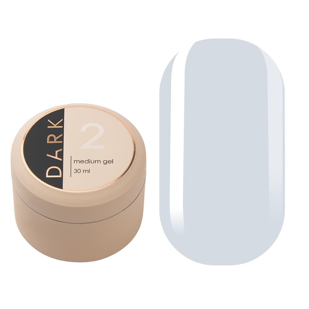 DARK Medium Gel №2, 30 мл, без пензлика — фото 1