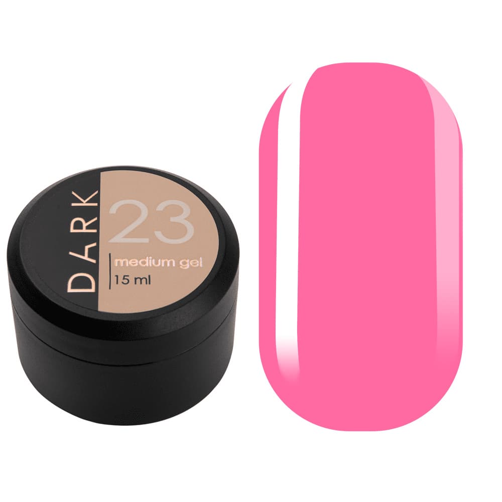 DARK Medium Gel №23, 15 мл, без пензлика — фото 1