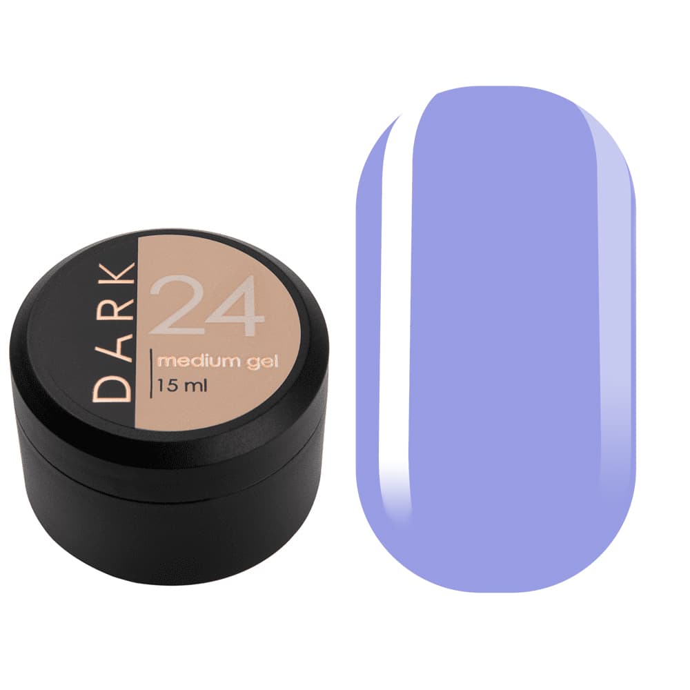 DARK Medium Gel №24, 15 мл, без пензлика — фото 1