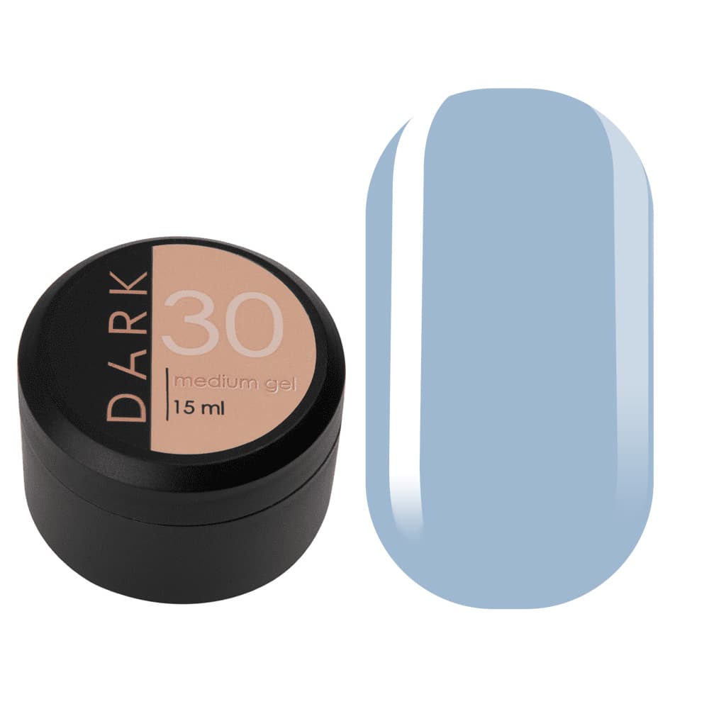 DARK Medium Gel №30, 15 мл, без пензлика — фото 1