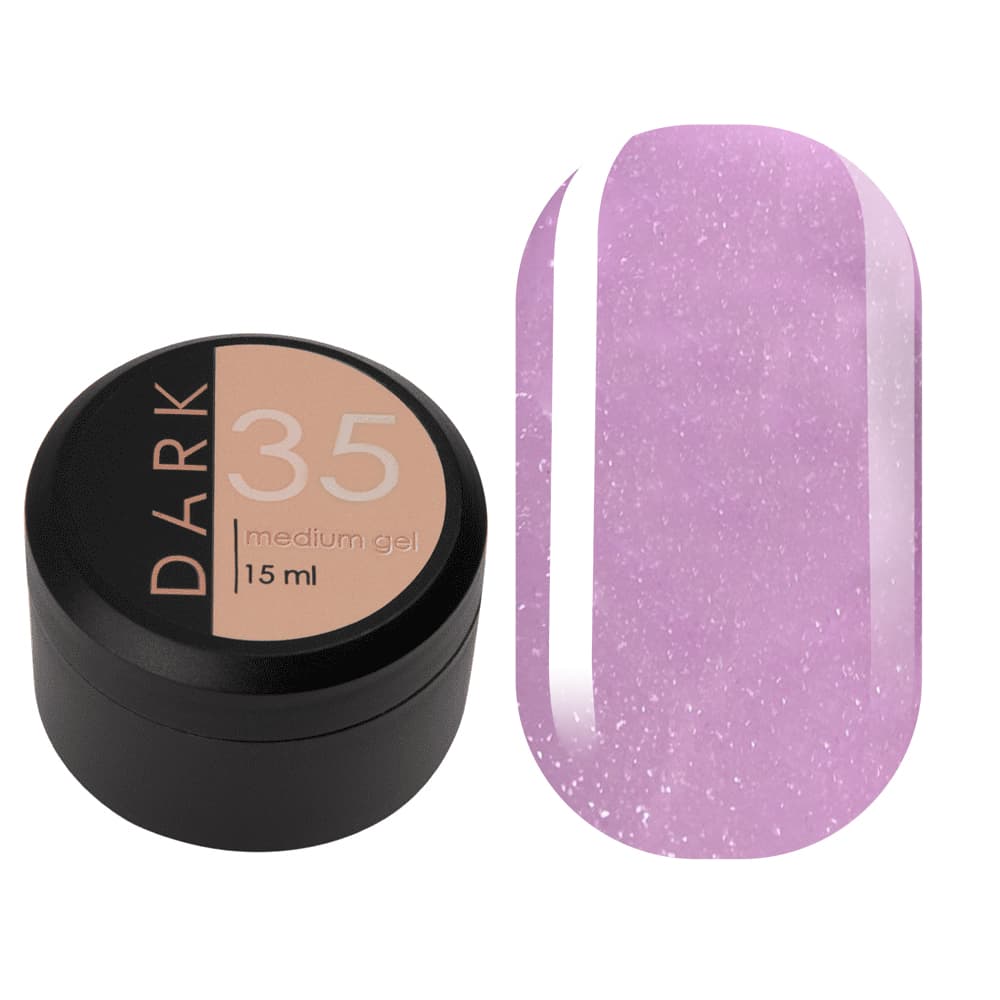 DARK Medium Gel №35, 15 мл, без пензлика — фото 1