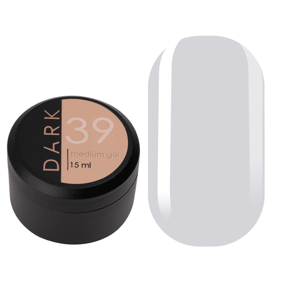 DARK Medium Gel №39, 15 мл, без пензлика — фото 1