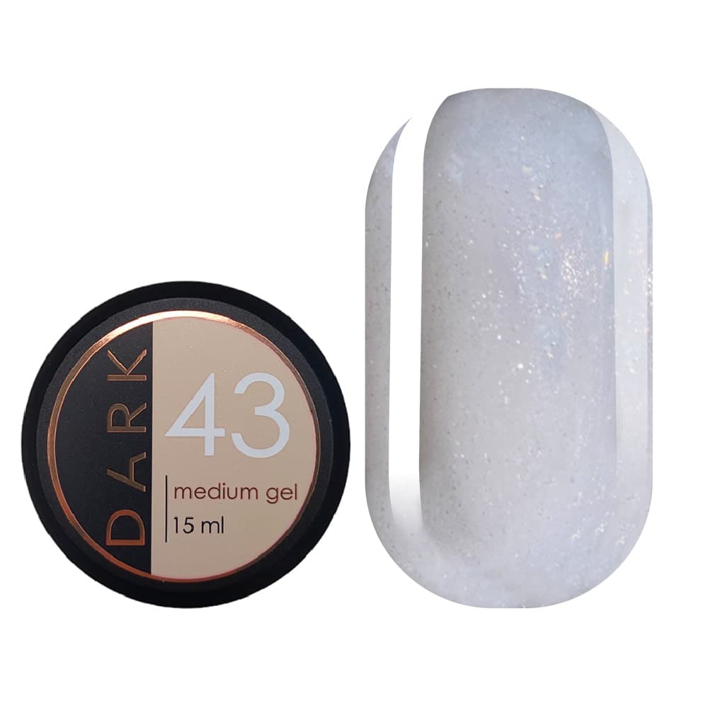 DARK Medium Gel №43, 15 мл, без пензлика — фото 1