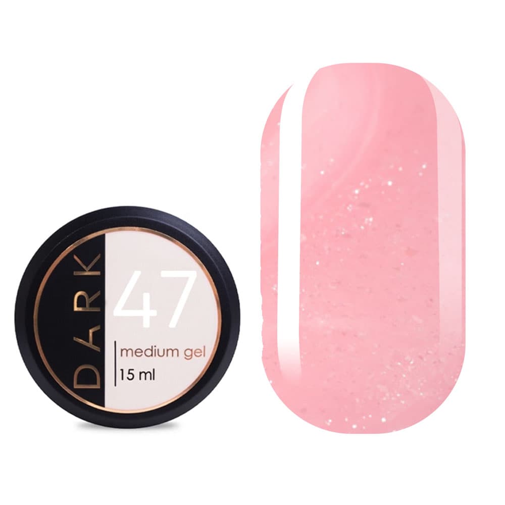 DARK Medium Gel №47, 15 мл, без пензлика — фото 1