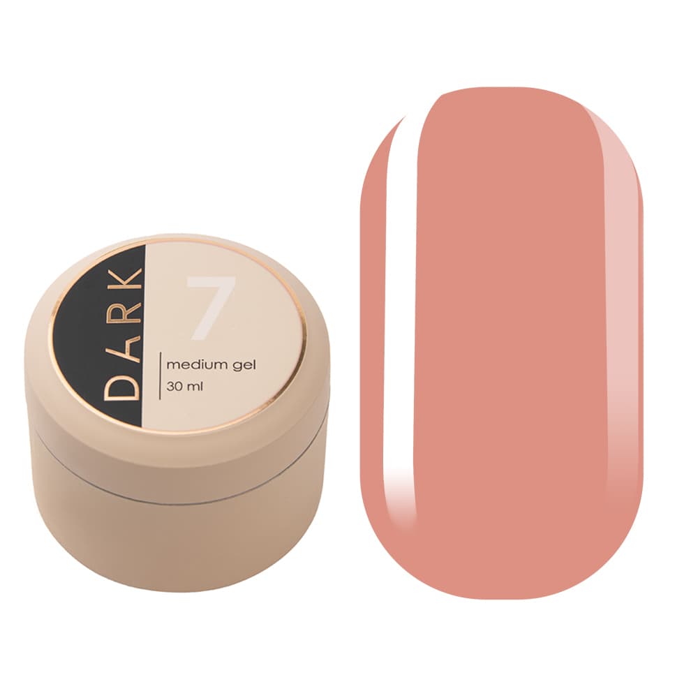 DARK Medium Gel №7, 30 мл, без пензлика — фото 1