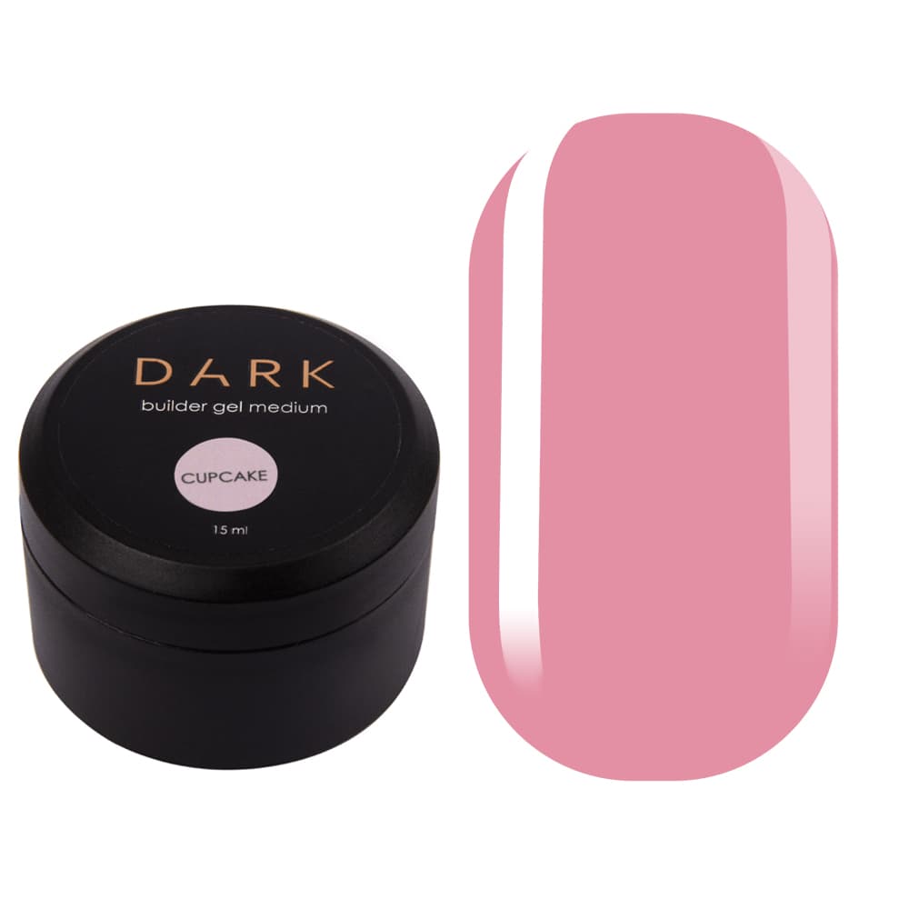 DARK Medium Gel Cupcake, 15 мл без пензлика