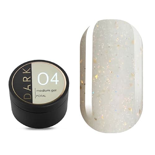 DARK Medium Potal Gel №4, 15 мл, без пензлика — фото 1