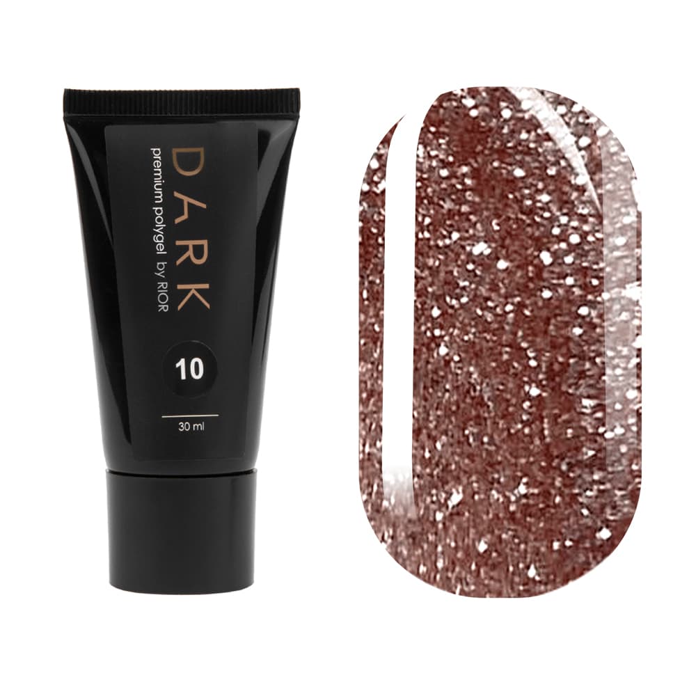 DARK PolyGel 10 shimmer, 30 мл — фото 1