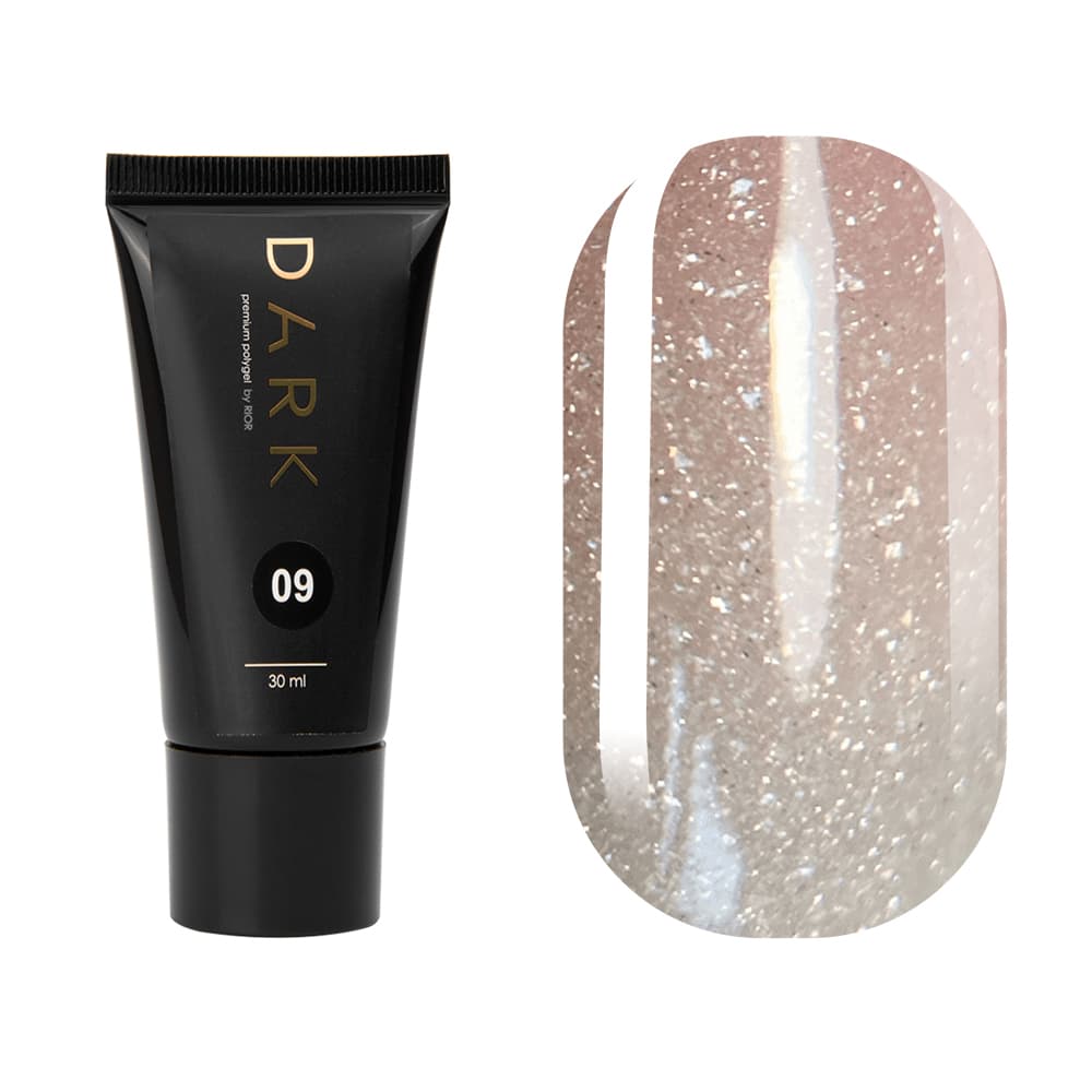 DARK PolyGel 9 shimmer, 30 мл — фото 1