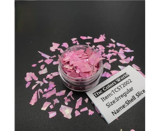 Декор для нігтів мушля, маджента — фото 1