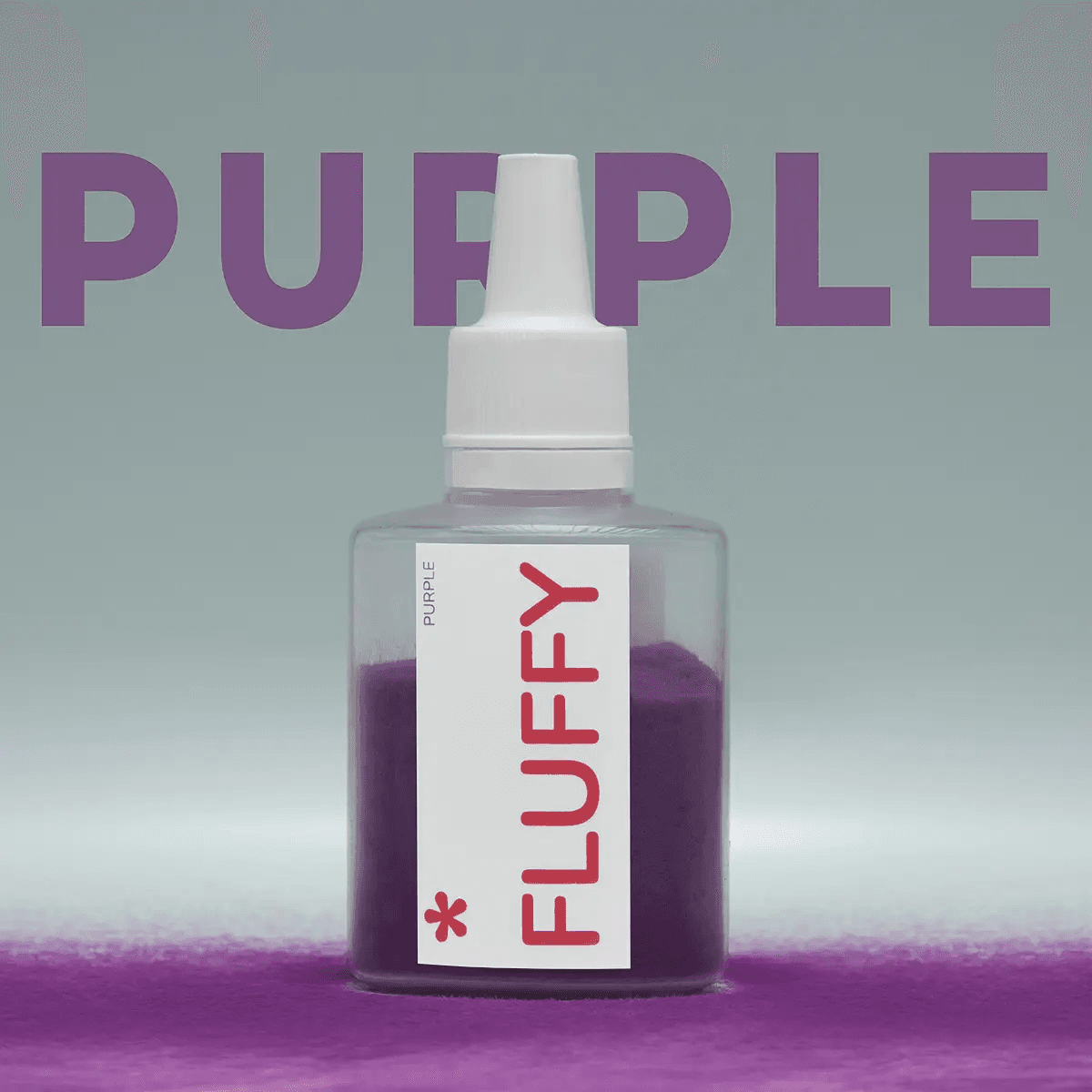Easy Оксамитова пудра Fluffy, Purple