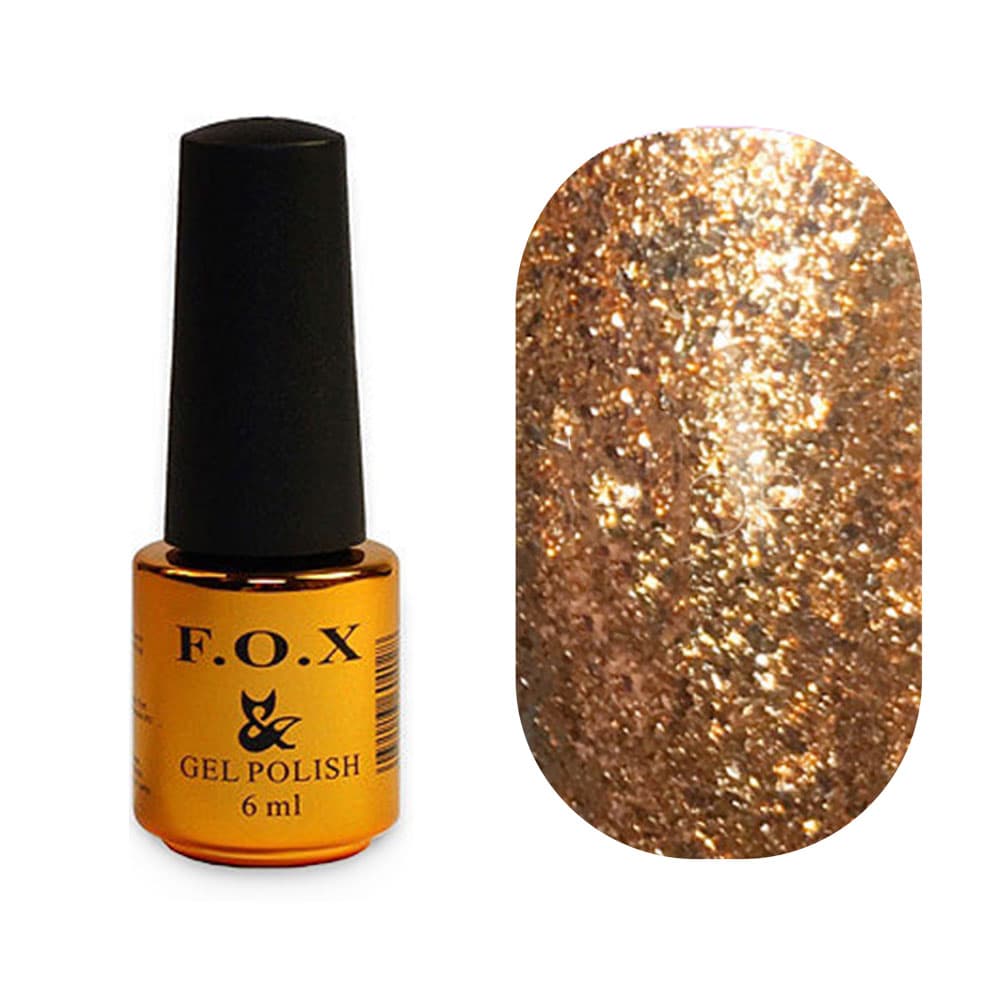 F.O.X гель-лак Gold Brilliance №005, 6 мл
