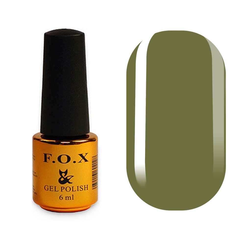 F.O.X gel-polish gold Pigment 186, 6 ml — фото 1