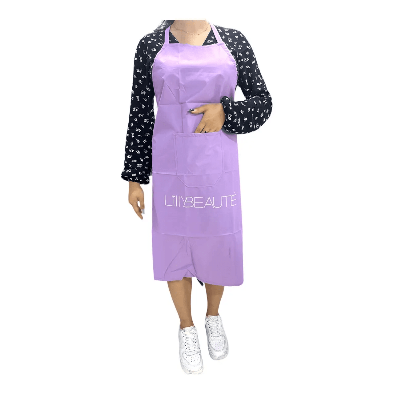 Фартух Lilly Beaute довгий, фіолетовий