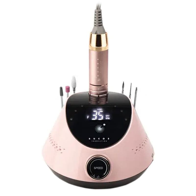 Фрезер BUCOS Nail Drill X2 Pro BLUSH PINK (65W/35000 об.) — фото 1