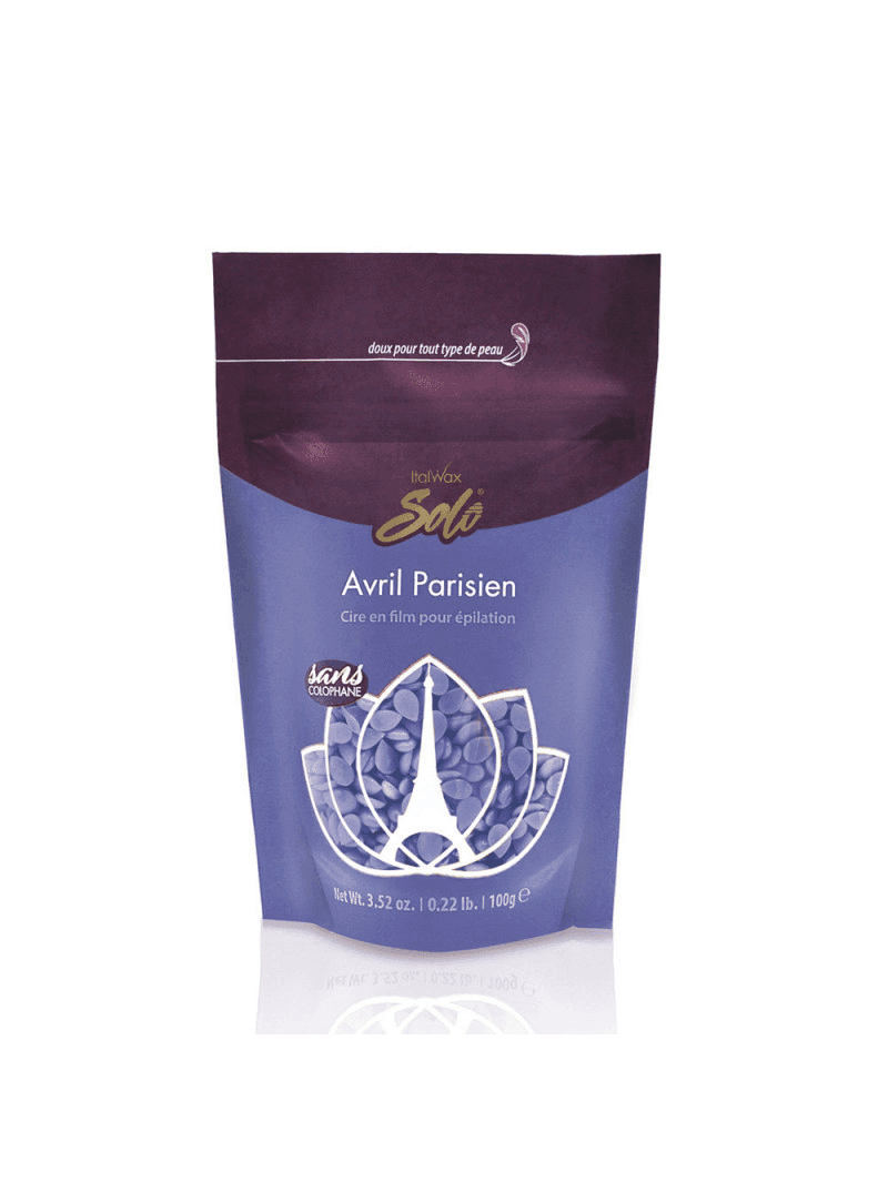 Гарячий плівковий віск у гранулах Italwax Solo - Avril Parisien, 100 гр — фото 1
