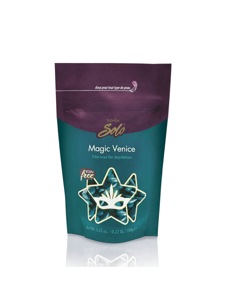 Гарячий плівковий віск у гранулах Italwax Solo - Magic Venice, 100 г — фото 1