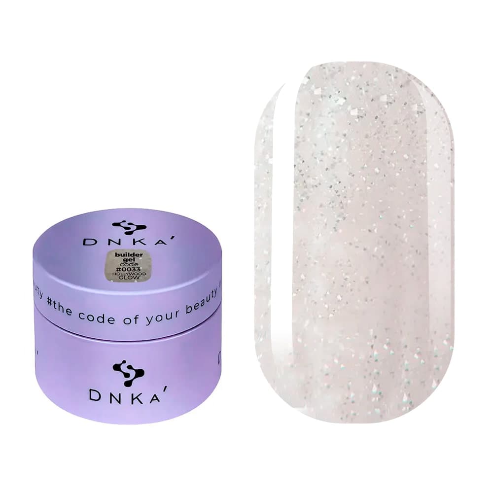 Гель DNKa Builder №33 Hollywood Glow, 30 ml — фото 1
