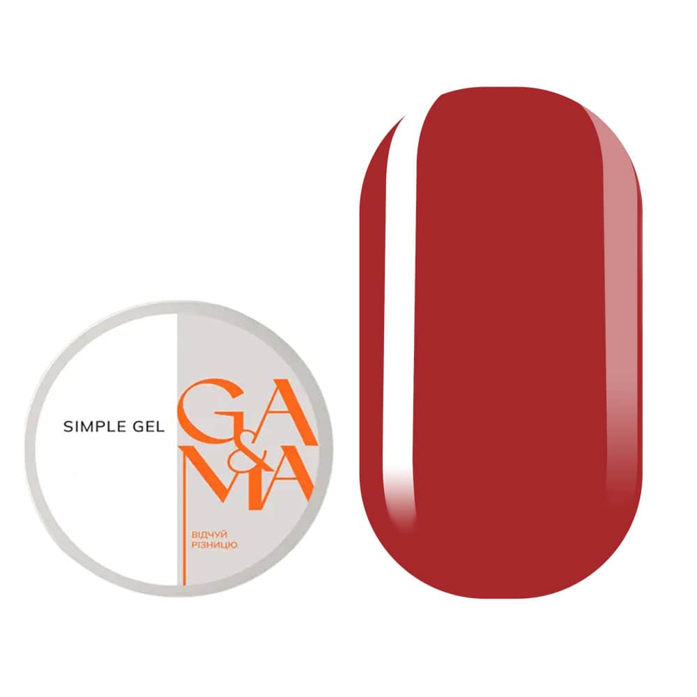 Гель Ga&Ma Simple gel №36 Lollipop, 15 мл — фото 1