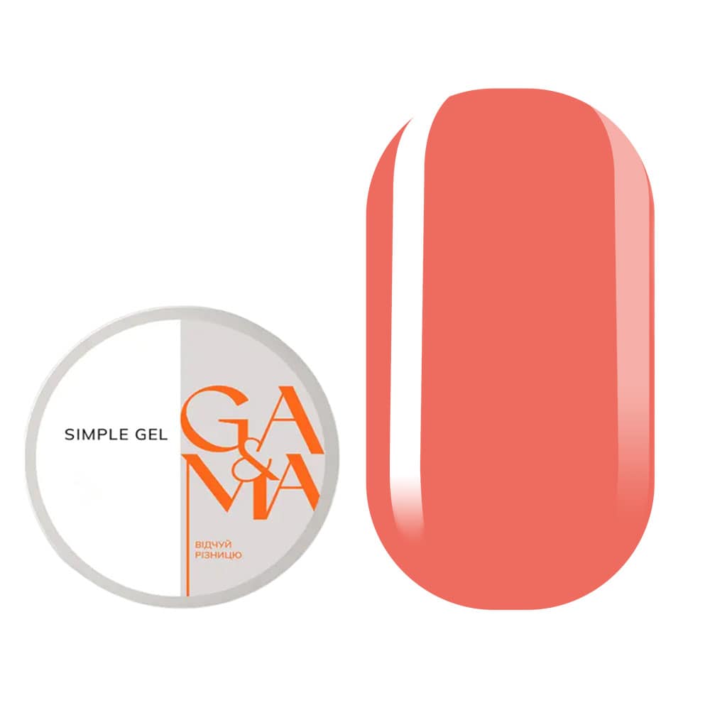 Гель Ga&Ma Simple gel №37 Candy Floss, 15 мл — фото 1