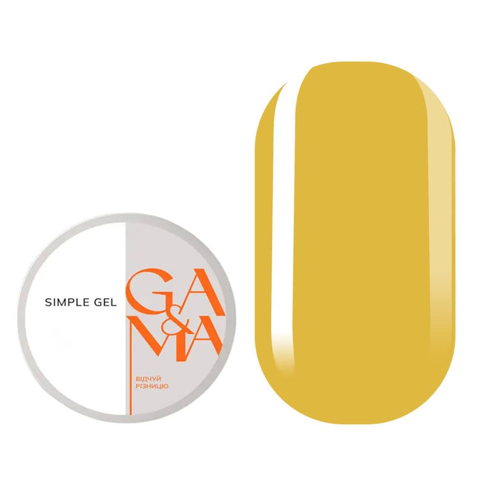 Гель Ga&Ma Simple gel №39 Ice Lolly, 15 мл — фото 1