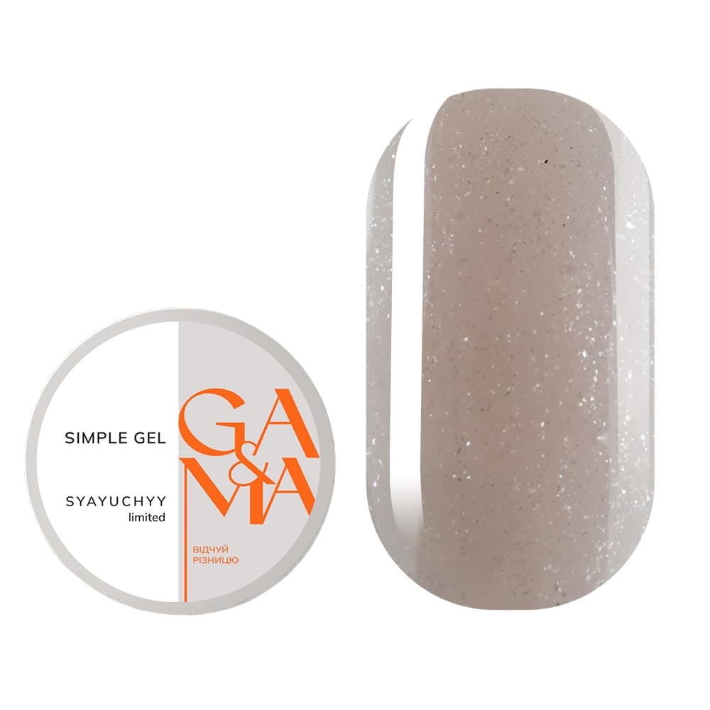 Гель Ga&Ma Simple gel Syayuchyy, Limited edition, 15 мл — фото 1