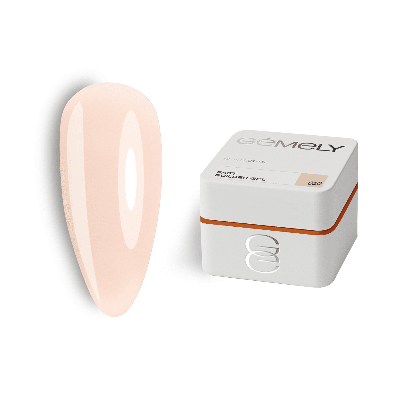 Гель Gemely Fast Builder gel №010, 30 мл — фото 1