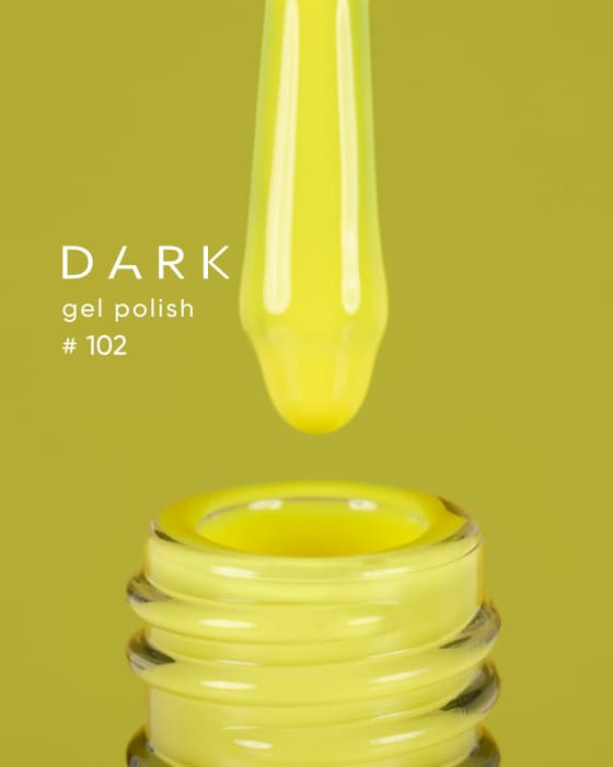 Гель-лак Dark gel polish №102, 6 мл — фото 1
