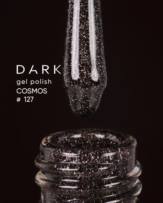 Гель-лак Dark gel polish №127 (Cosmos), 6 мл