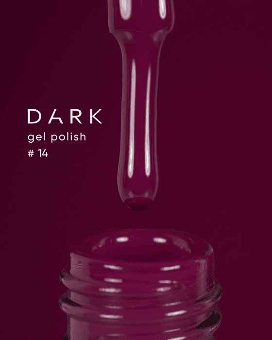 Гель-лак Dark gel polish №14, 6 мл — фото 1