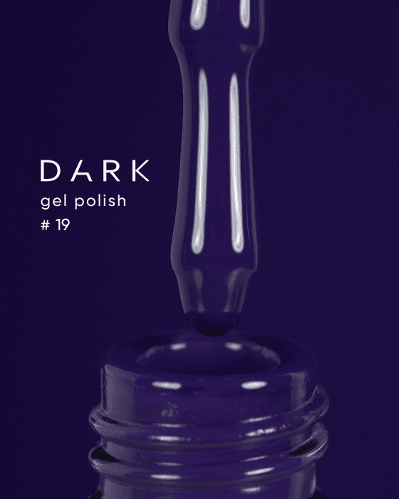 Гель-лак Dark gel polish №19, 6 мл — фото 1