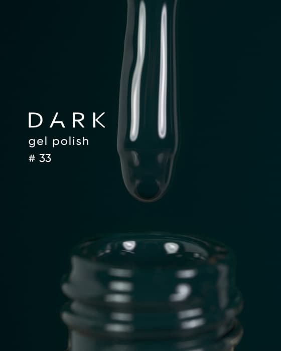 Гель-лак Dark gel polish №33, 6 мл — фото 1