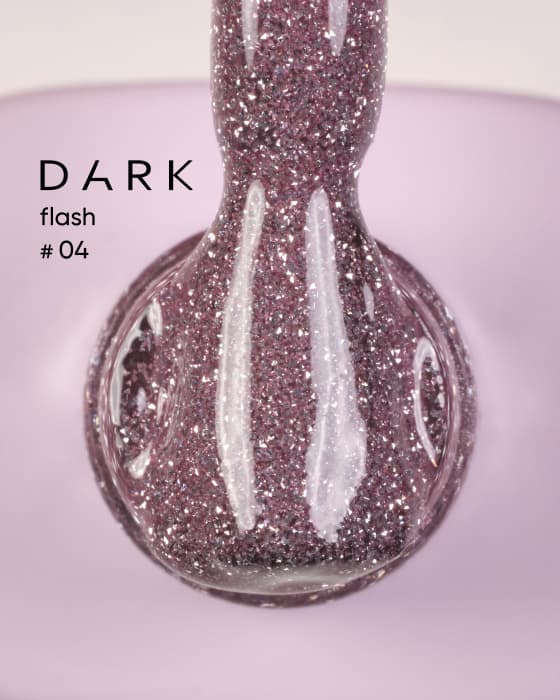 Гель-лак DARK gel polish Flash №04, 10 мл