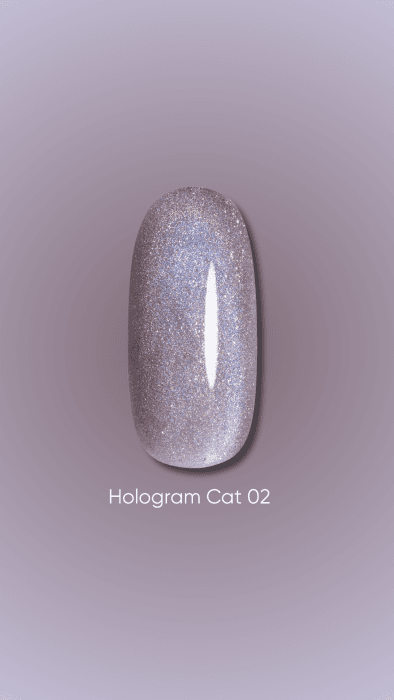 Гель-лак DARK gel polish Hologram Cat №02, 6 мл — фото 1