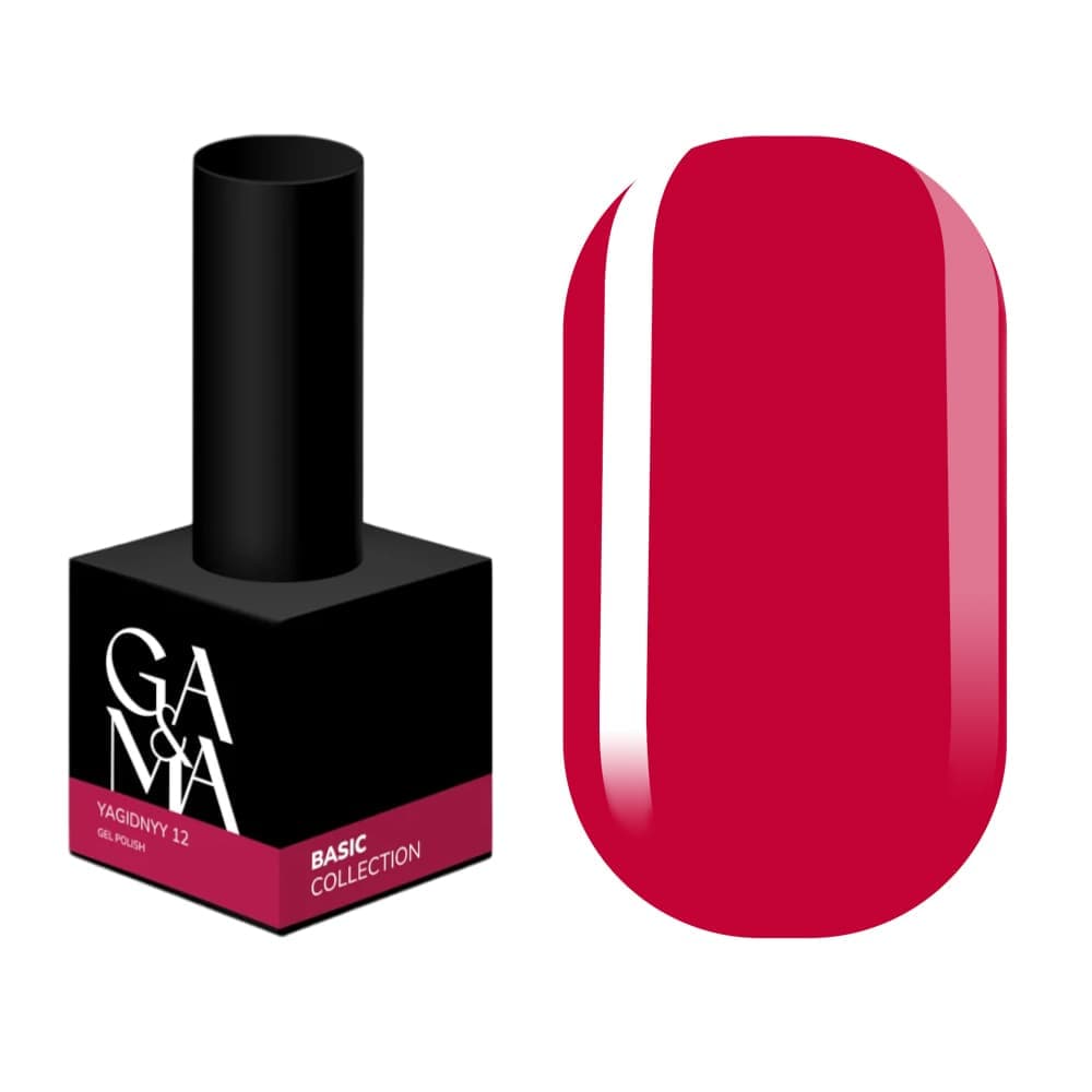 Гель-лак Ga&Ma №12 ягідний, 10 мл — фото 1