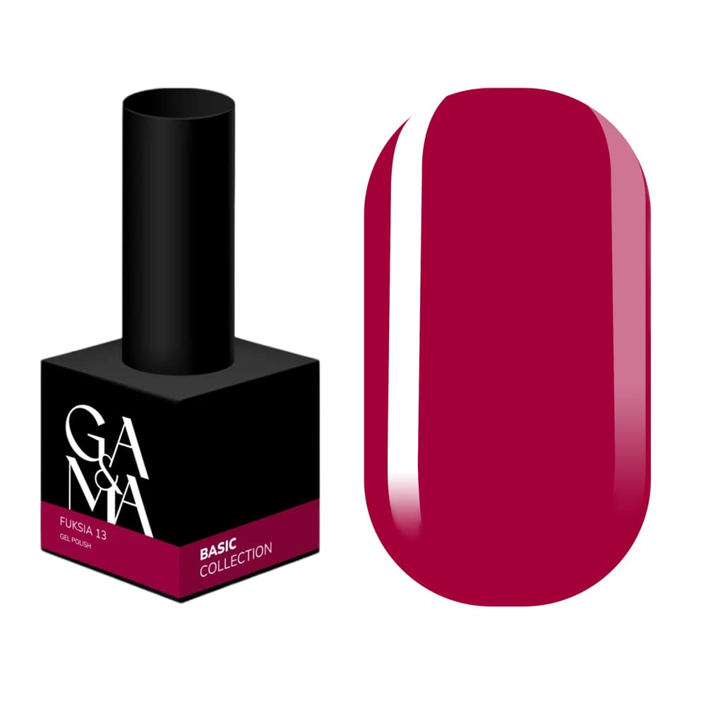 Гель-лак Ga&Ma №13 фуксія, 10 мл