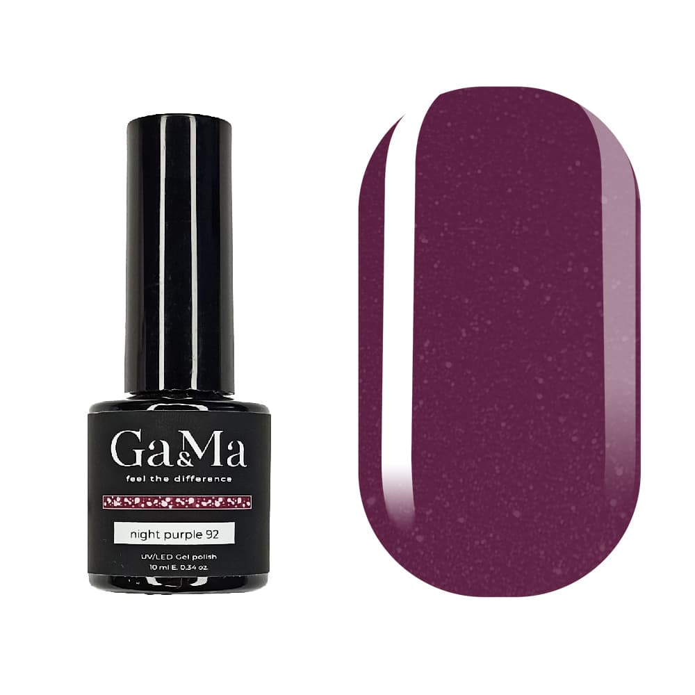 Гель-лак Ga&Ma 92 Purple, 10 мл
