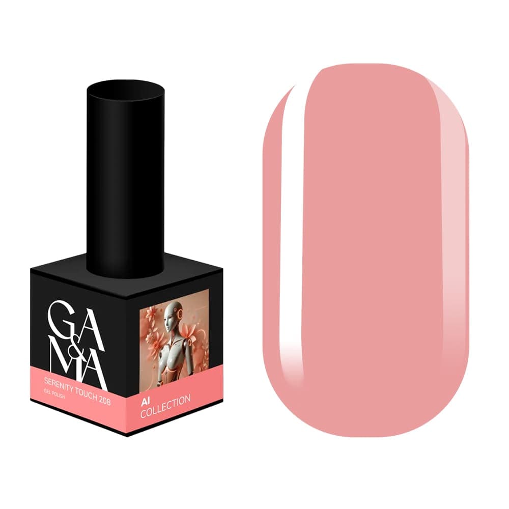 Гель-лак Ga&Ma AI collection 208 Serenity Touch, 10 мл