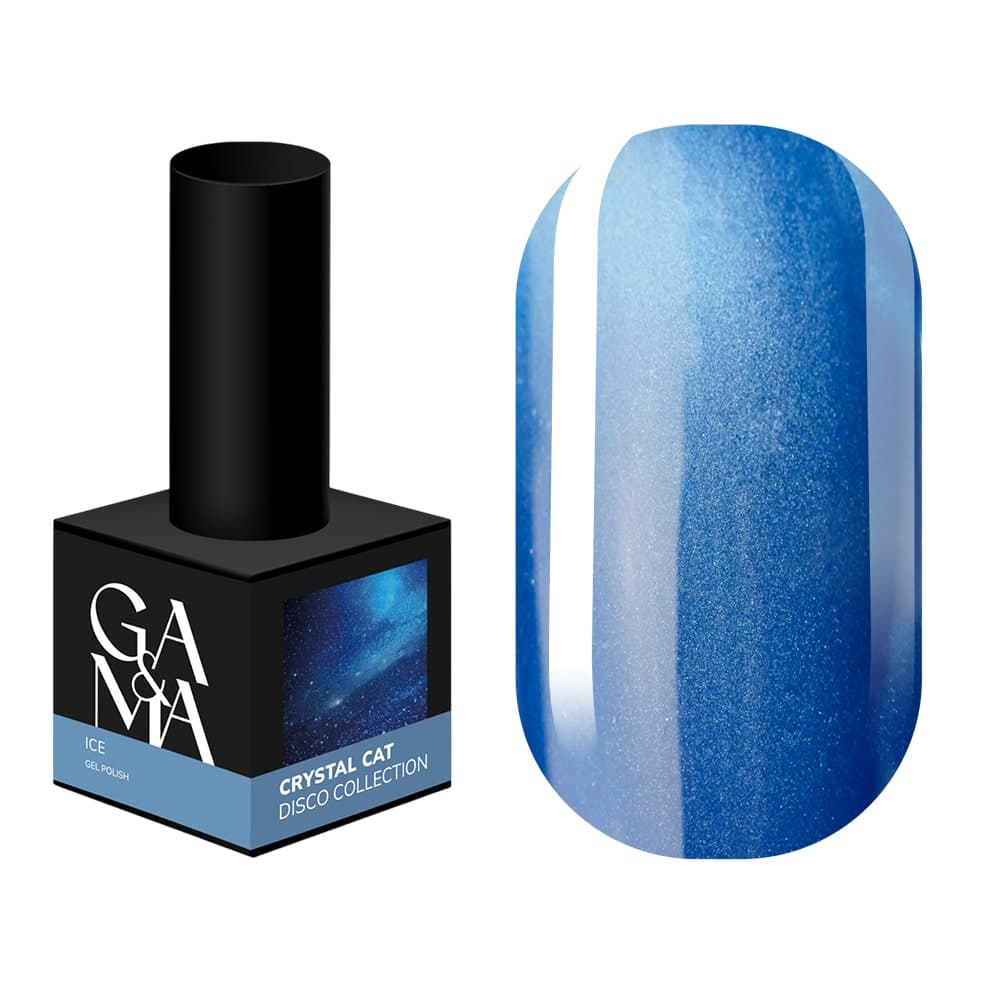 Гель-лак Ga&Ma Crystal Cat Ice, 10 мл — фото 1