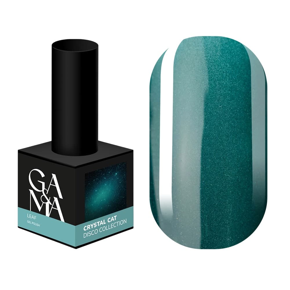 Гель-лак Ga&Ma Crystal Cat Leaf, 10 мл — фото 1