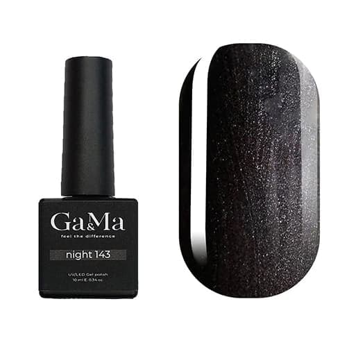 Гель-лак Ga&Ma Day&Night 143 night, 10 мл — фото 1