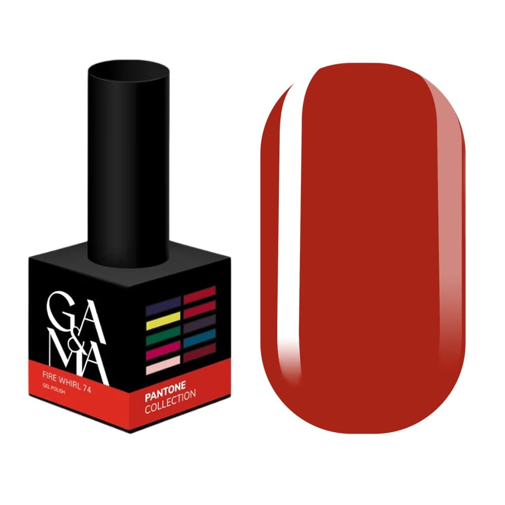 Гель-лак Ga&Ma Fire Whirl 74, 10 мл — фото 1