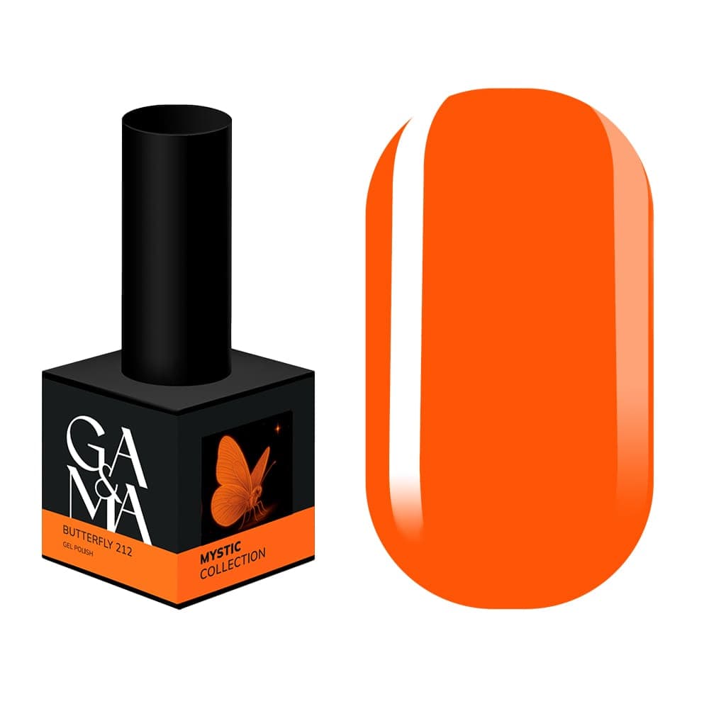 Гель-лак Ga&Ma Mystic collection №212 Butterfly, 10 мл